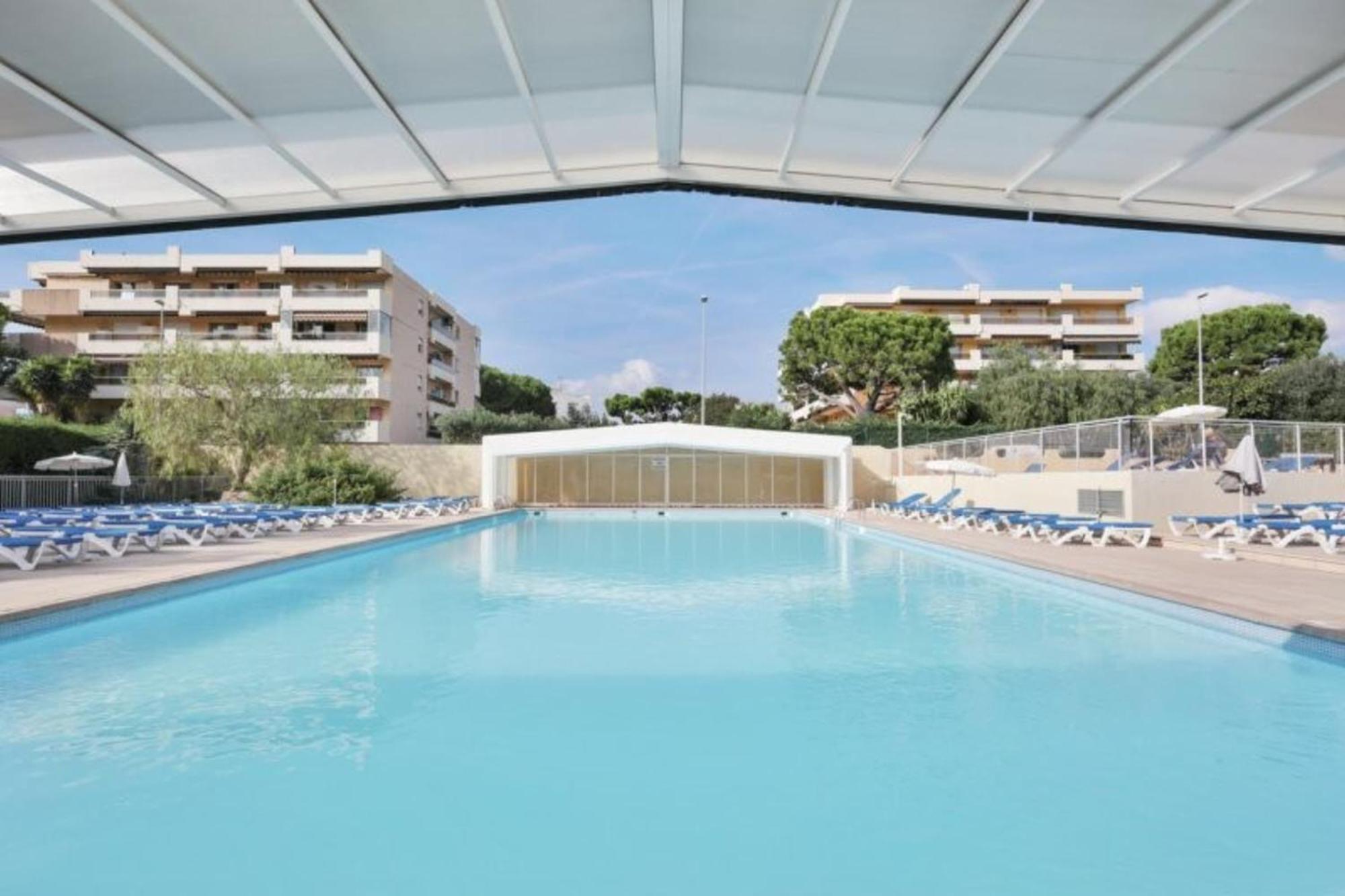 06U - Beautiful Studio In Residence - Swimming Pool And Tennis Court Saint-Laurent-du-Var Exteriér fotografie